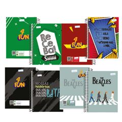 CADERNO UNIV 4 FUN 10 X 1 200 FLS