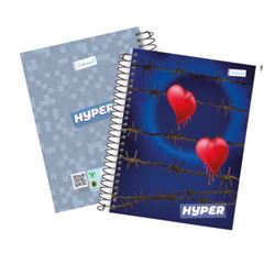 CADERNO UNIV HYPER 12 X 1 240 FLS