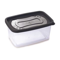 CLIC POTE RETANGULAR PRETO 1,2LT