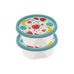 KIT 02 POTES REDONDO DAFRUTA 0,37L