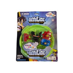 BEYBLADE PIAO COM LANCADOR E ARENA