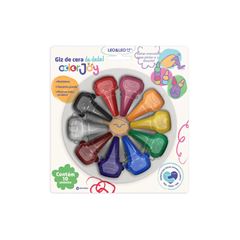 GIZ DE CERA ENCAIXA NO DEDO COLOR JOY