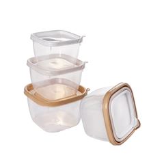 CONJUNTO 03 POTES CONECT QUADRADO