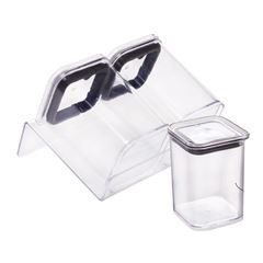 PORTA CONDIMENTOS MODULAR CRISTAL 3PC