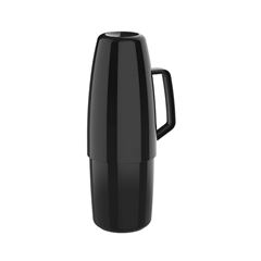 GARRAFA TERMICA LOTUS PRETA 1LT