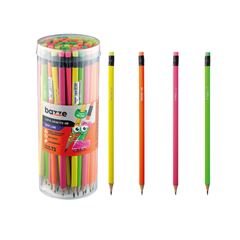 POTE DE LAPIS BORR BAZZE HB NEON 72UN