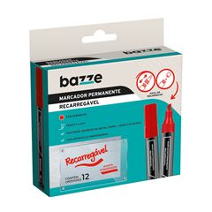 CAIXA DE MARCADOR PERM REC BAZZE VERM