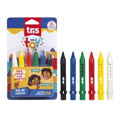 GIZ FACIAL TRIS TOY CART 6UN