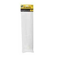 ABRACADEIRA NYLON BRANCA 3,6X300MM