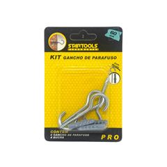 KIT GANCHO C/BUCHA C/4 370X60MM