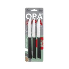 JOGO DE FACA CHURRASCO OPA 3PC PRETO