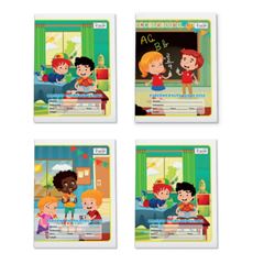 CADERNO PAUTA DUPLA AZUL FLEX 60FLS