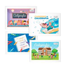 CADERNO CALIGRAFIA 1/4 FLEX 40FLS