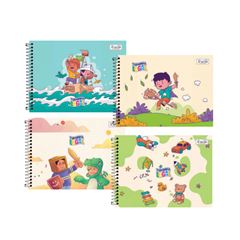 CADERNO DESENHO TURMINHA LEGAL 96FLS