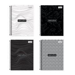 CADERNO EXCUTIVE 10X1 140FLS COM ADESIVO