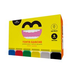 TINTA GUACHE 06 CORES  0,015LT