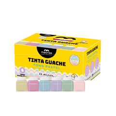TINTA GUACHE PASTEL 06 CORES 0,15LT