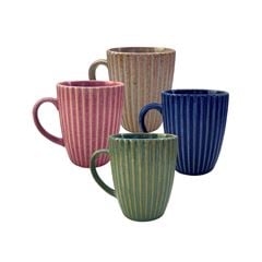 CANECA CERAMICA LINHAS 0,320LT