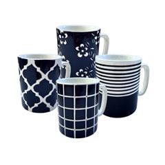 CANECA CERAMICA PINTADA 0,320LT