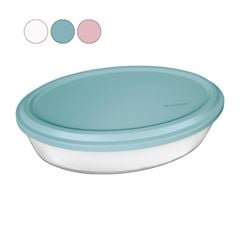 ASSADEIRA OVAL  COM TAMPA SORTIDO2,4LT