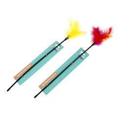 VARINHA COM PENAS PARA GATO