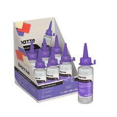 COLA SILICONE LIQ BAZZE 60ML C/6 UNID