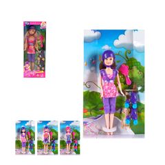 BONECA MARY PATINADORA COM ACESSORIOS