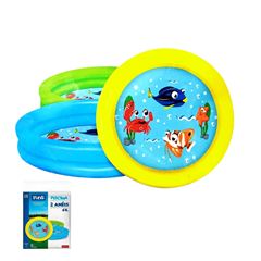 PISCINA INFANTIL C/ 2 ANEIS INFLAVEL  61