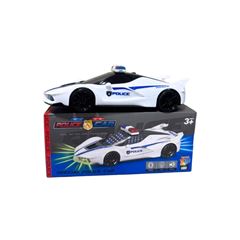 CARRO POLICIA COM LUZ E SOM