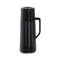 GARRAFA TERMICA TOPAZIO 1LT PRETO