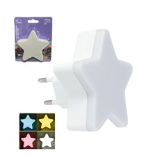 LUZ NOTURNA LED ESTRELA 127V-220V