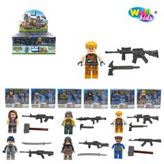 BONECO DE MONTAR PLAY BOX FORT COMBATE