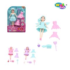 BONECA FADA SWEET 6 PCS