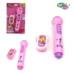 MIC INF E CEL LUZ E SOM GLAM GIRLS FAISK