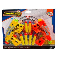 PISTOLA LANC DARDOS E BOLAS KOK 8 PCS