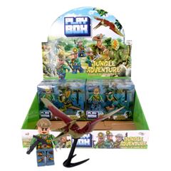 BONECO DE MONTAR PLAY BOX JUNGLE