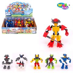 BONECO GUERREIRO DE MONTAR PLAY BOX