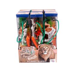 KIT ANIMAIS SELVAGENS PVC AVENTURA