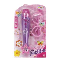 MIC INF LUZ SOM E OCULOS FASHION 2 PCS