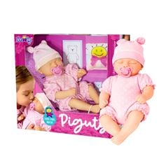 BONECA COM MAMADEIRA E MAGIA