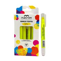 MARCA TEXTO GEL  AMARELO