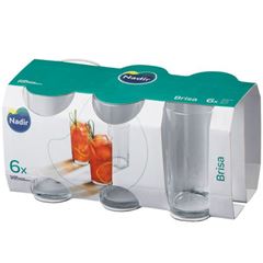 JOGO COPO BRISA LONG DRINK 6PC 0,3LT
